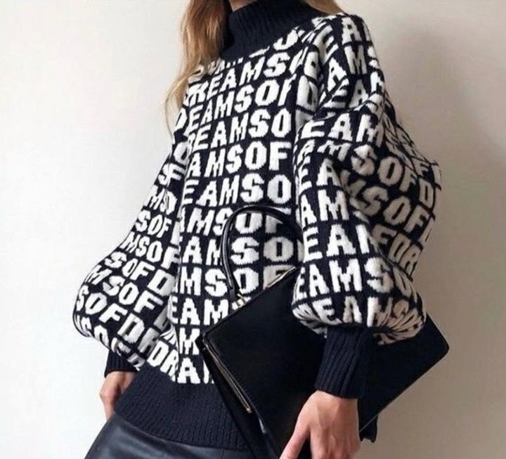 H&M Джемпер с принтом