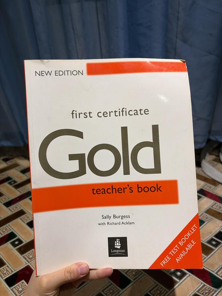 First Certificate Gold