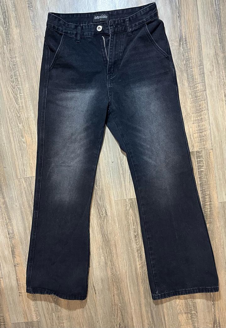 Черные джинсы клёш/flared Effirwear