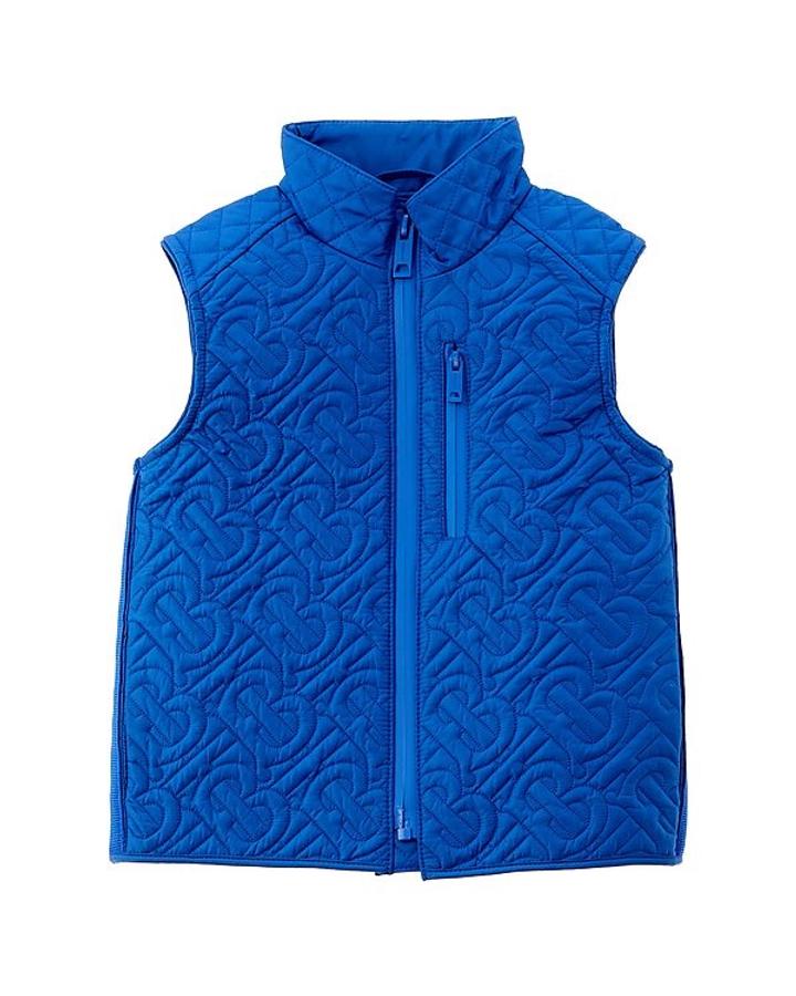 Детский жилет Burberry blue