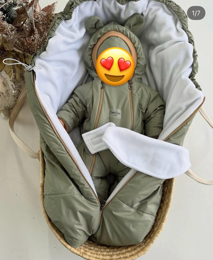 berem brand Комплект : детский комбинезон и конверт