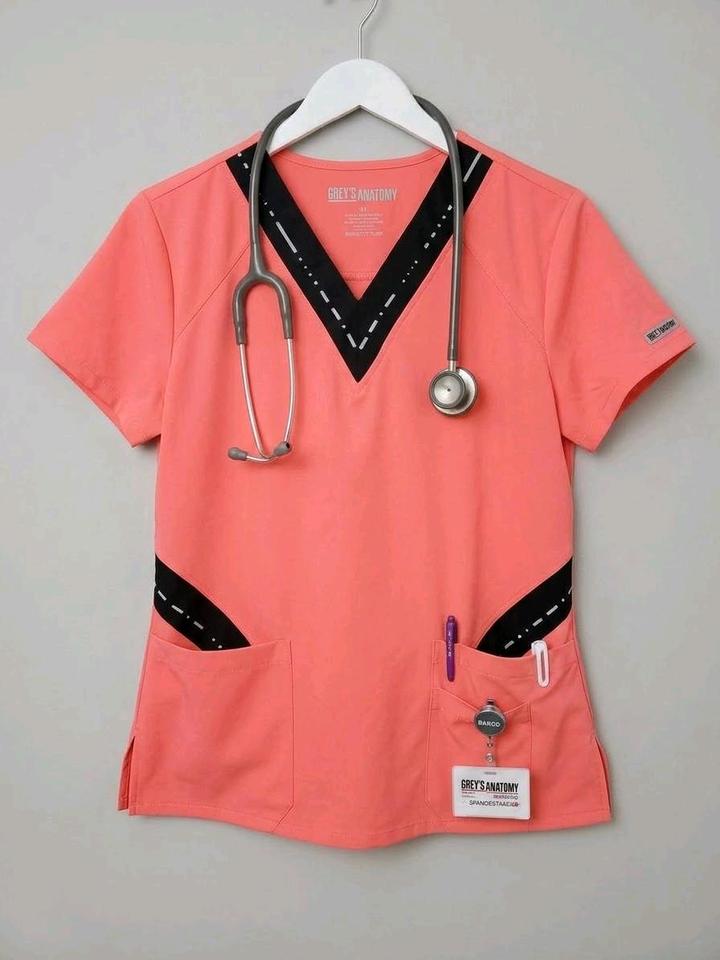 Топ медицинский Grey’s Anatomy by Barco Spandex Stretch