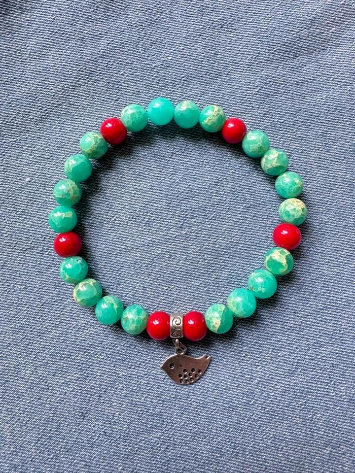 Handmade (ручная работа) Браслет агат