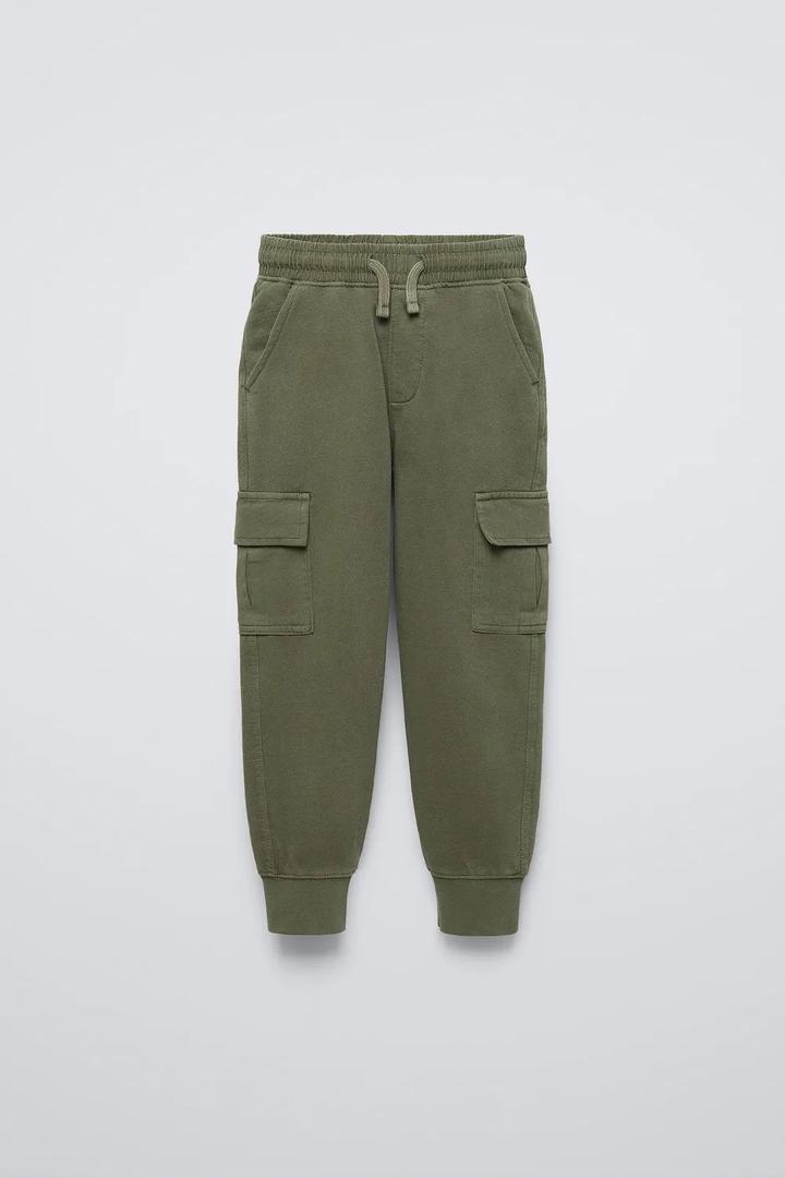 Брюки карго для мальчика Zara 9 лет 134 см