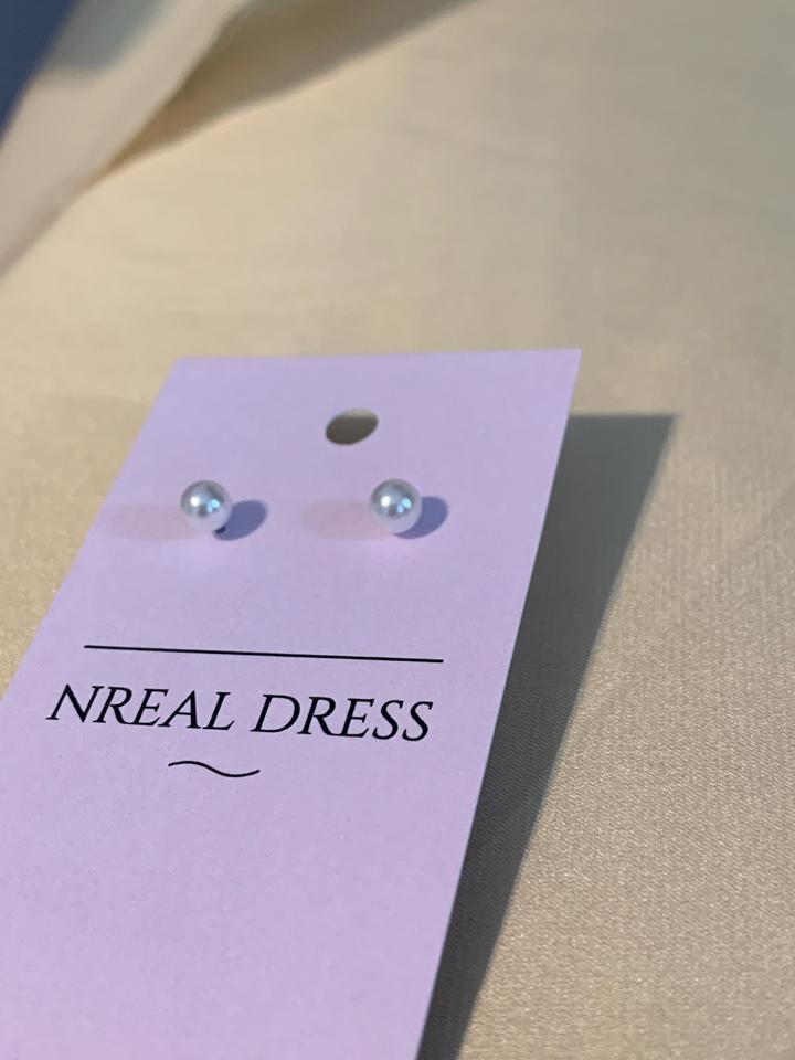 Nreal_dress Серьги гвоздики подарок