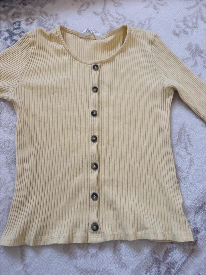 H&M кофта в рубчик
