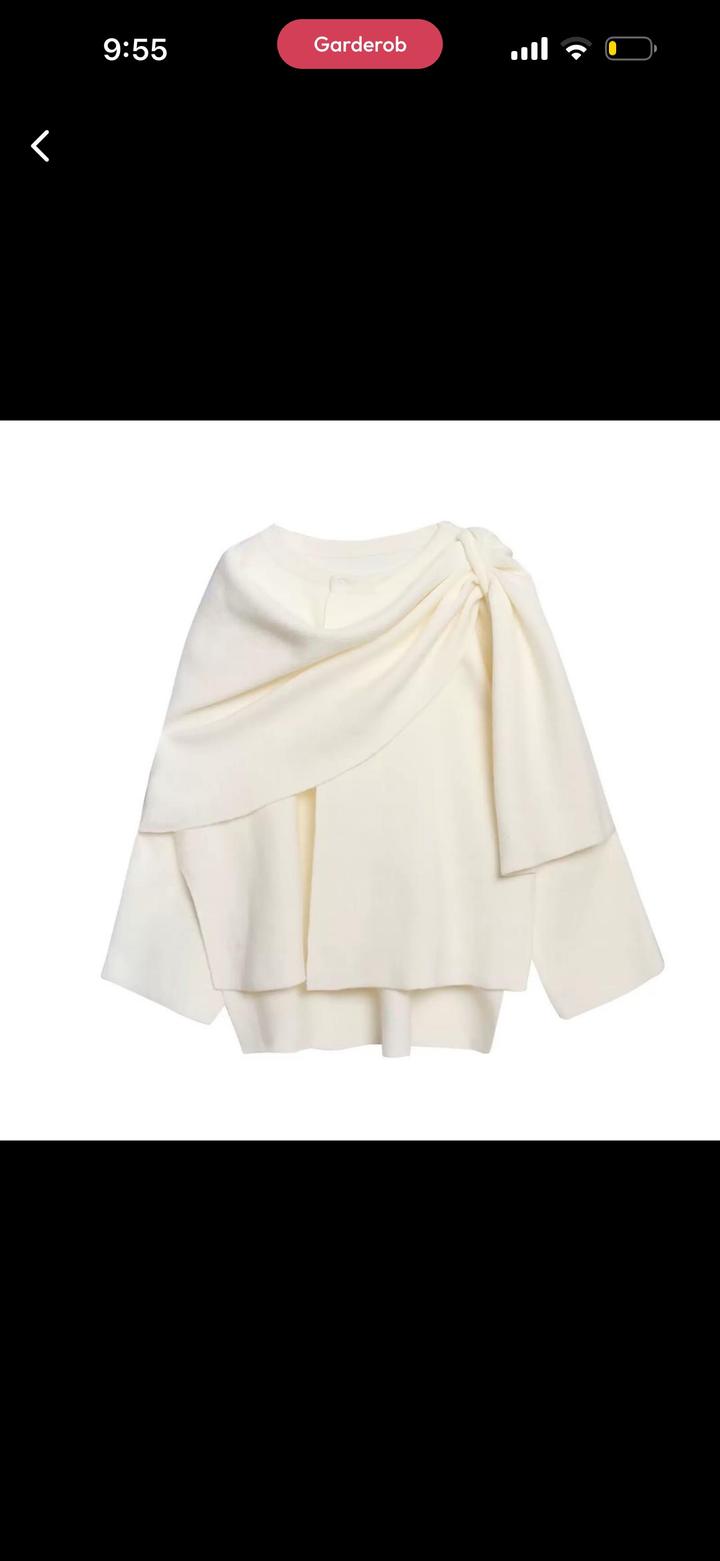 Кардиган с шарфом ZARA