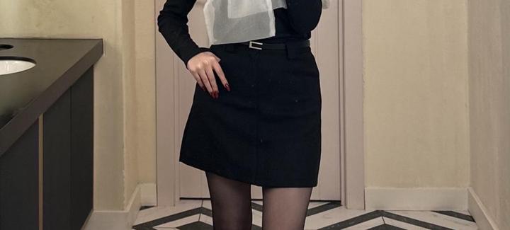 Черная юбка