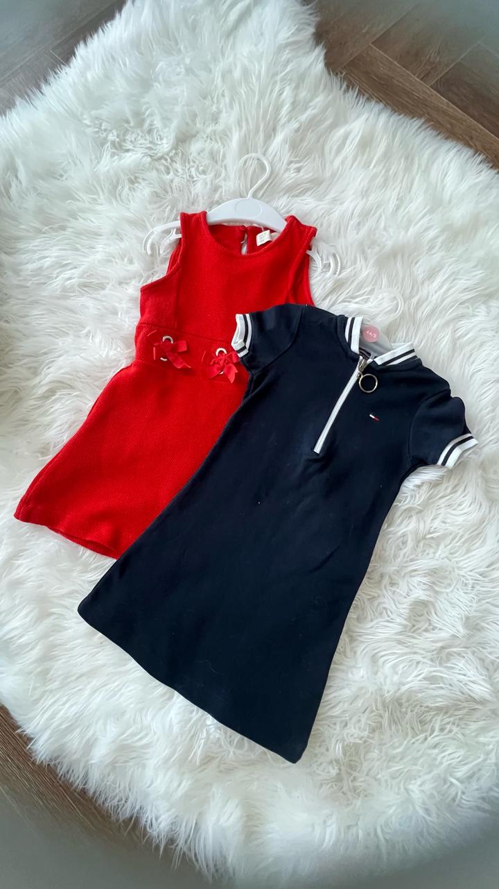 2 платья Tommy Hilfiger , Zara 2 года