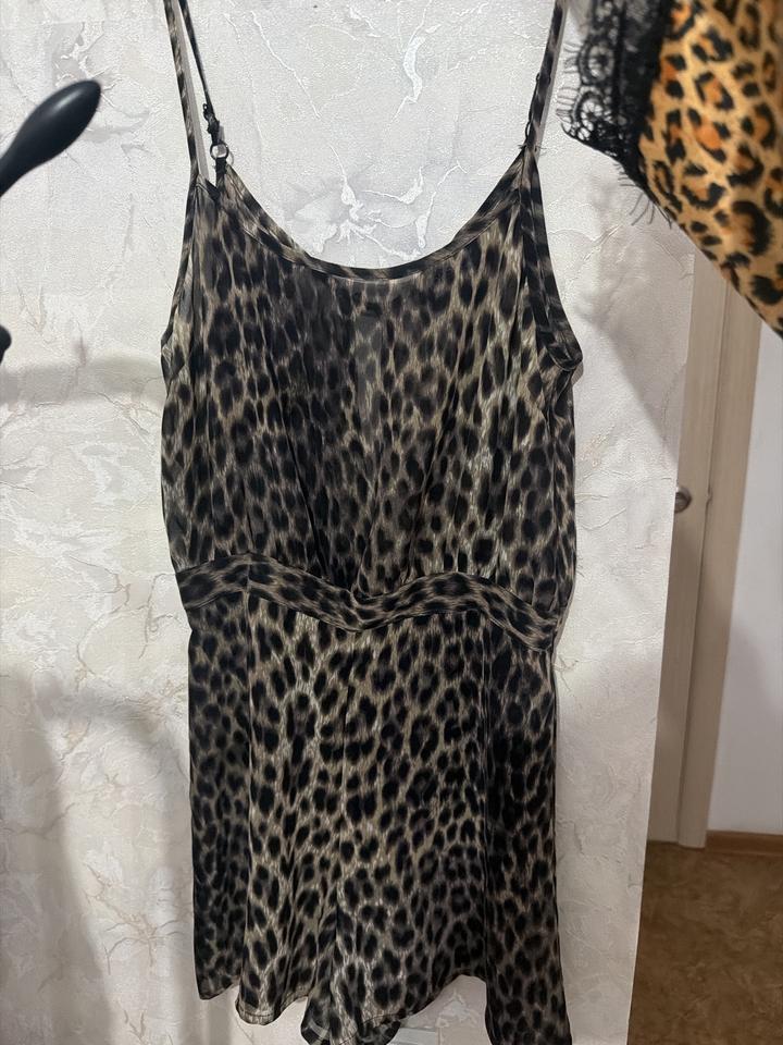 Платье TOPSHOP леопардовое