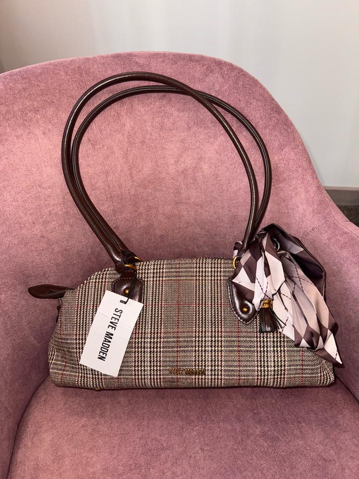 Сумка Steve Madden в клетку