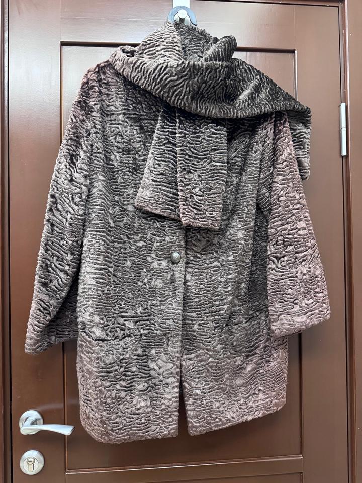 Шуба(пальто) из искусственного меха Glance
