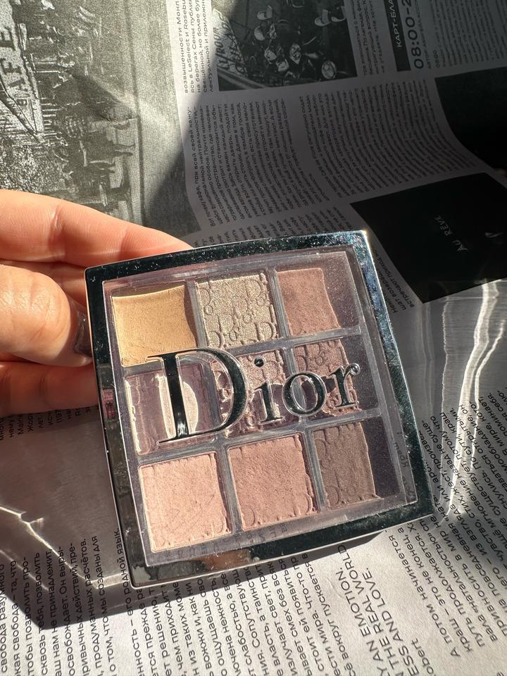Палетка теней для век Dior Backstage 002 Cool Neutrals