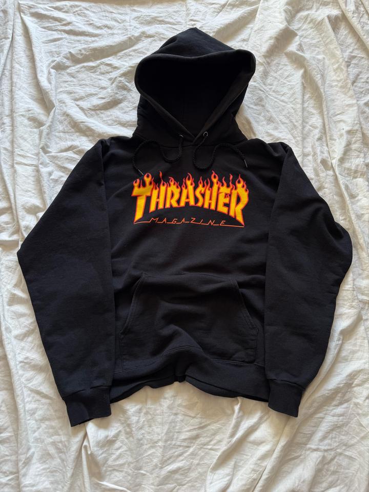 Худи Thrasher Flame logo