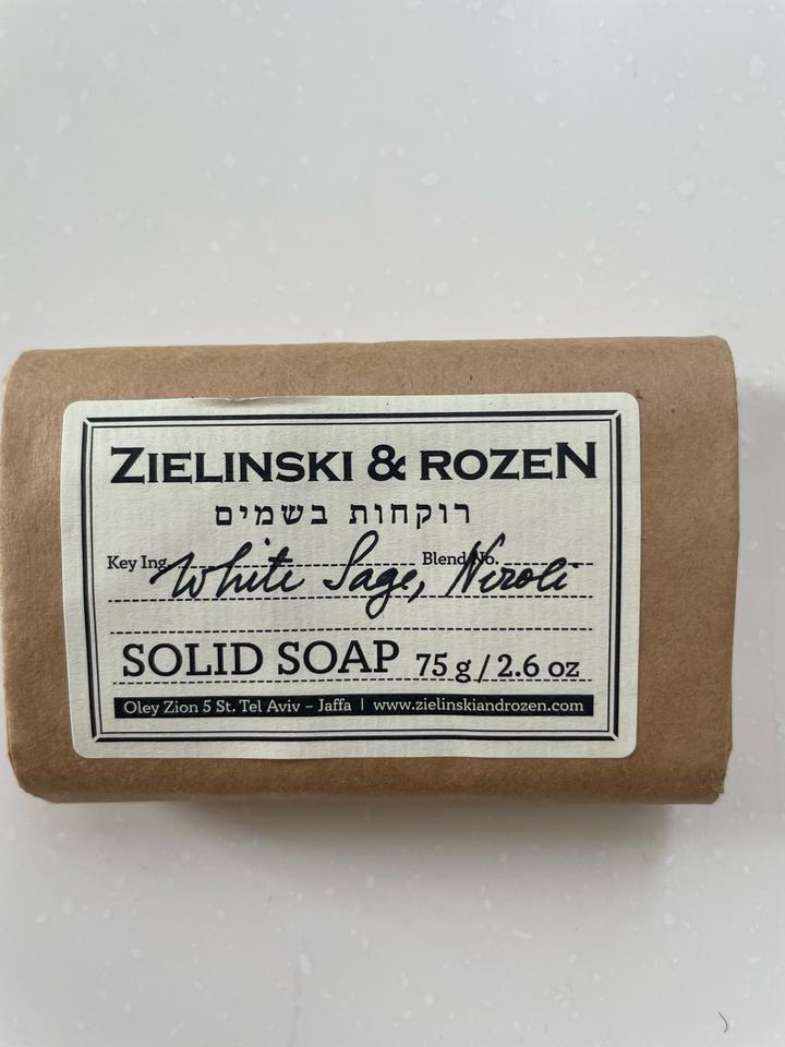 Твердое мыло Zielinski & Rozen White Sage, Neroli