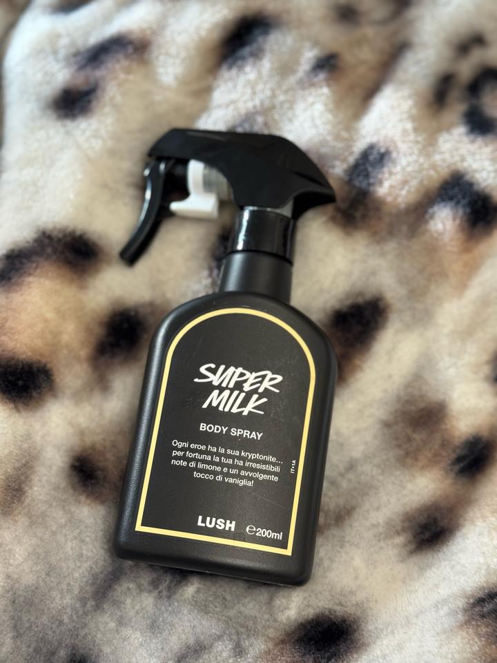 Спрей для тела Lush парфюмированный super milk