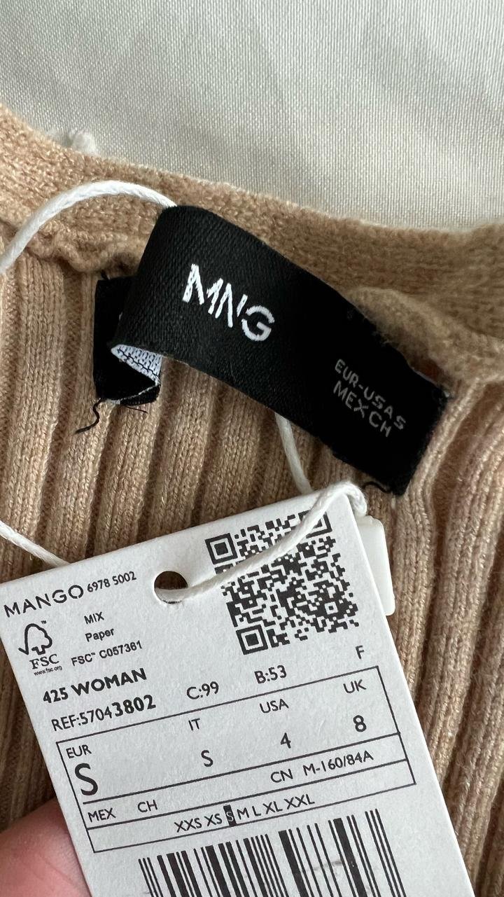 Платье Mango xs-s новое