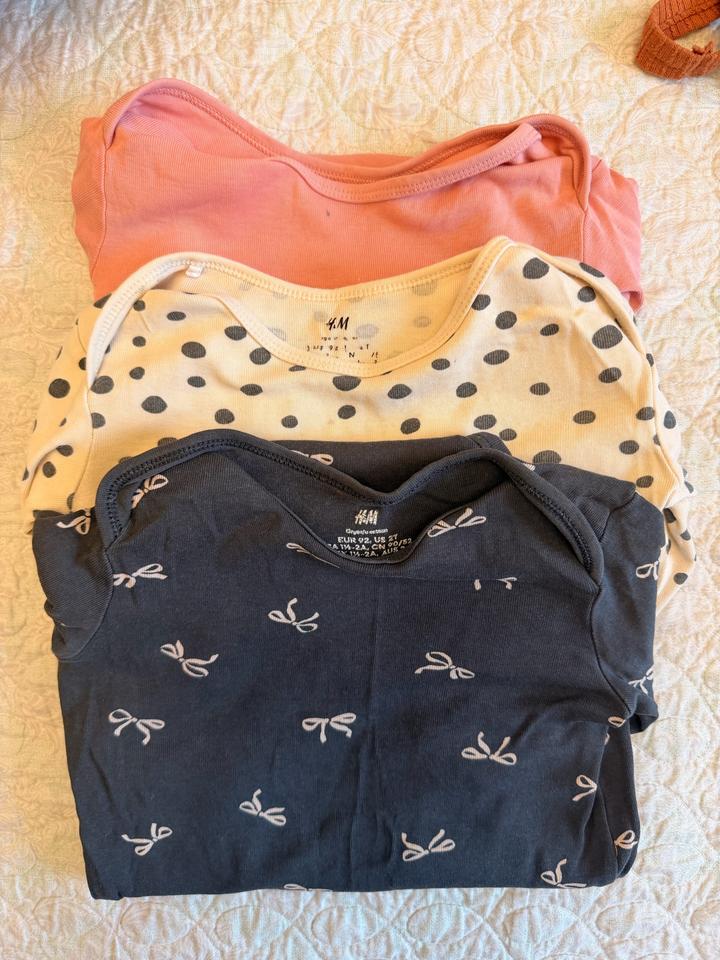 H&M, бодики 92