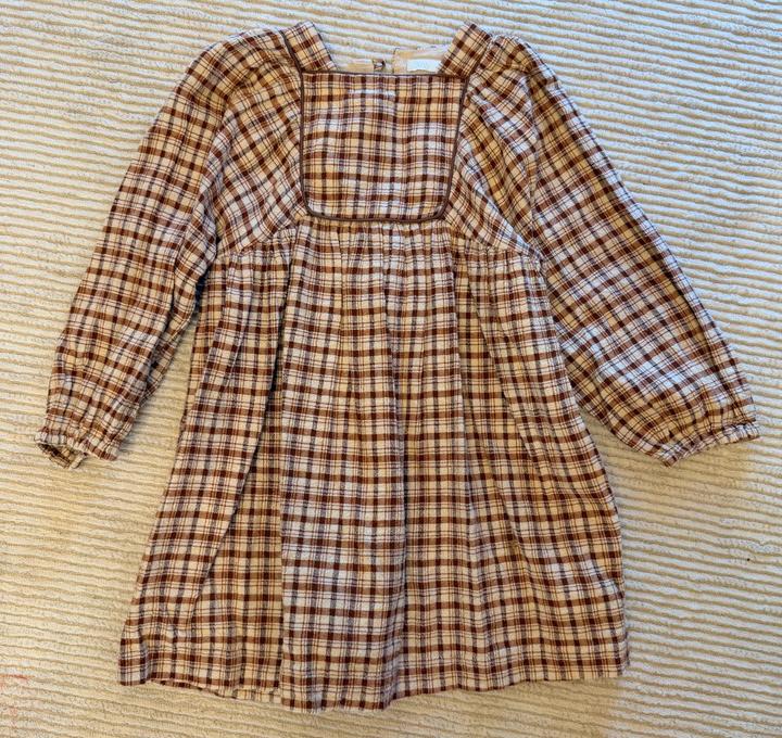 Платье ZARA в клетку для девочки
