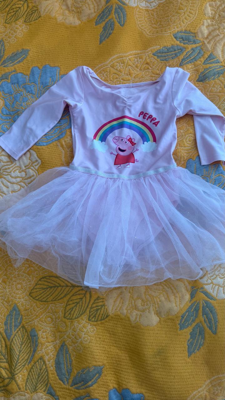 H&M Боди с юбкой  для танцев с принтом Peppa Pig