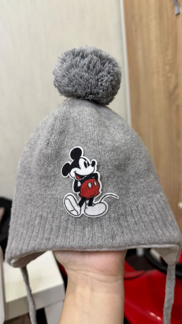 Детская шапка Disney с помпоном