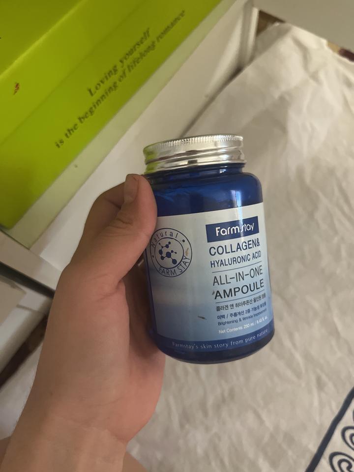 Ампула Farmstay Collagen & Hyaluronic Acid All-In-One Ampoule 250 мл