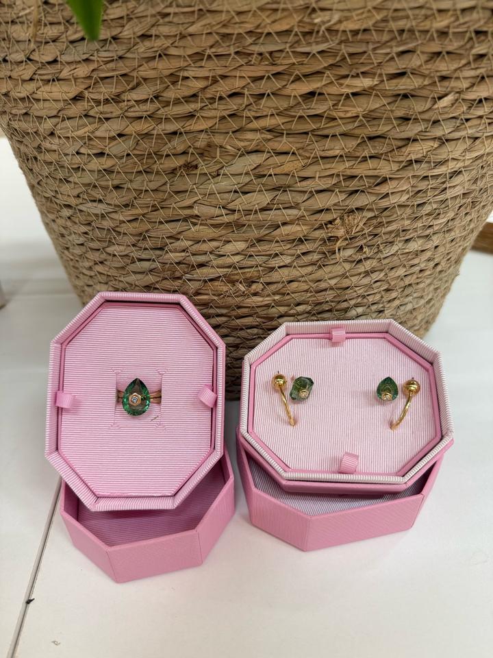Swarovski Серьги и кольцо
