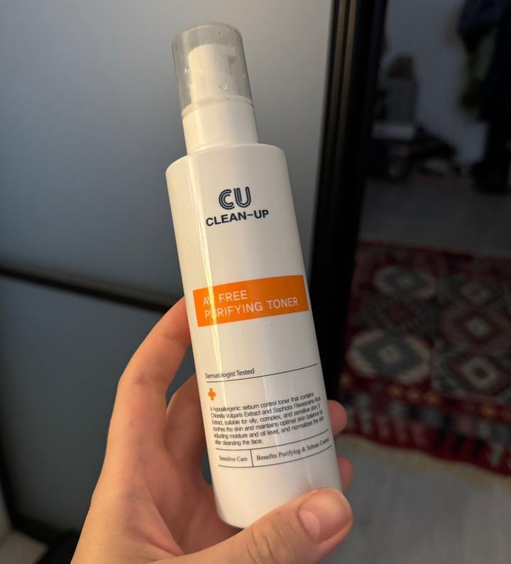 Тонер CU SKIN CLEAN-UP AV PURIFYING TONER увлажнение + регуляция жирности,комбо