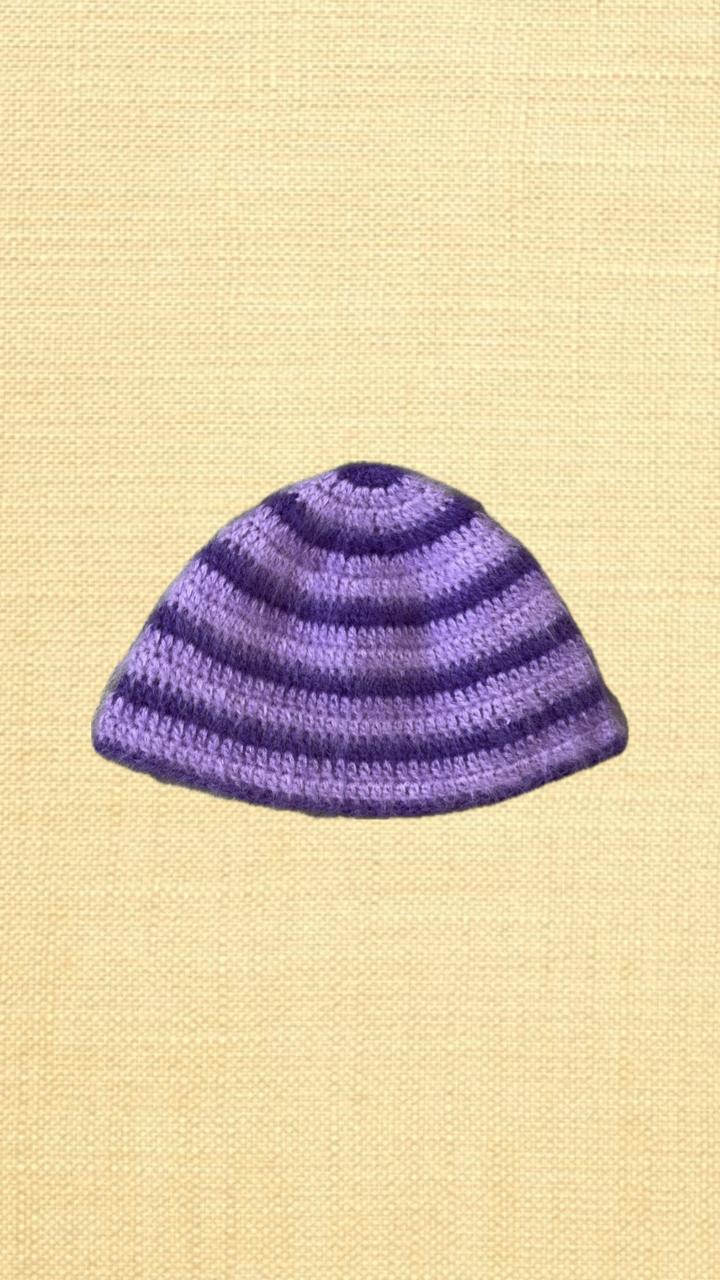 Handmade (ручная работа) Вязаная шапка бини