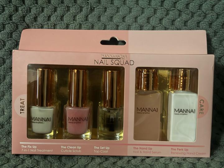 Manna Kadar Набор для маникюра Nail Squad