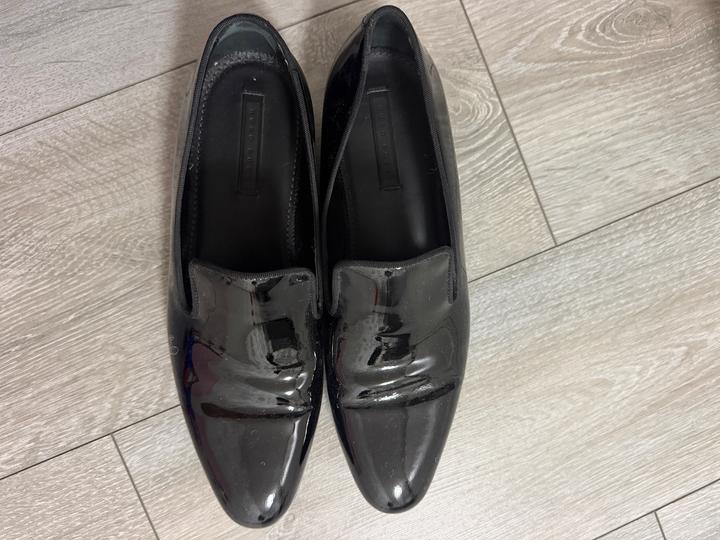 Лаковые лоферы HUGO BOSS