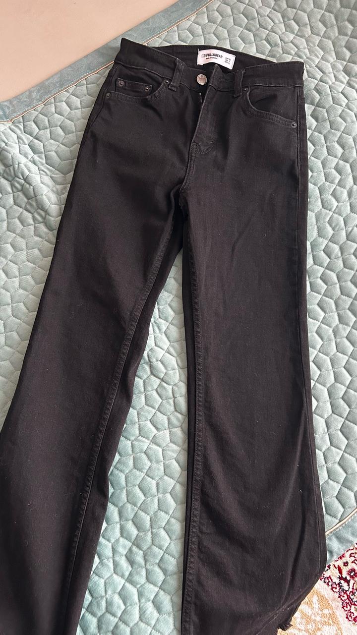 Pull & Bear Черные джинсы Pull&Bear