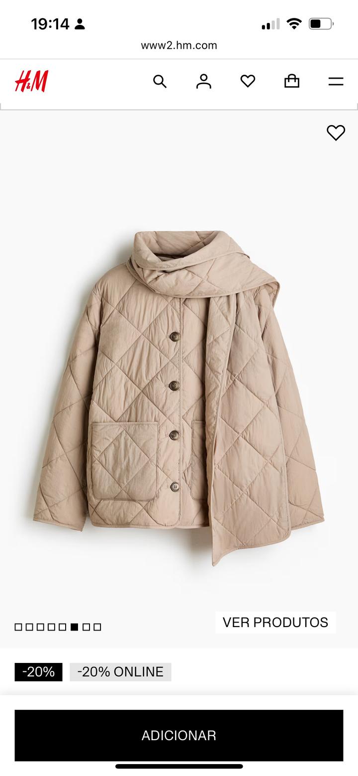 Стеганая куртка H&M