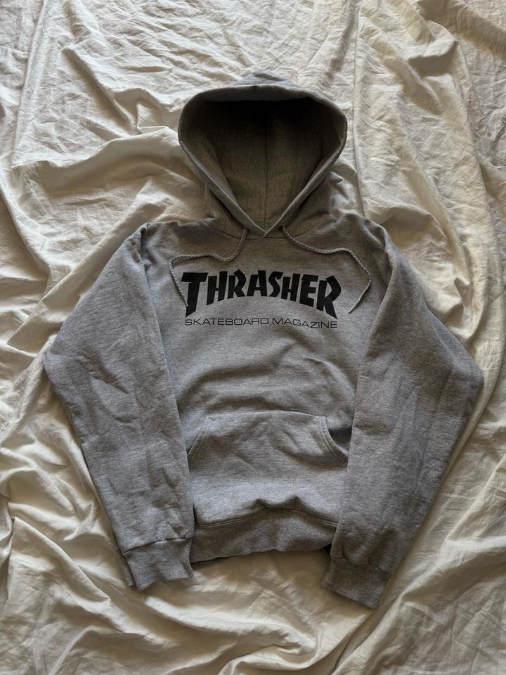 Худи Thrasher серый