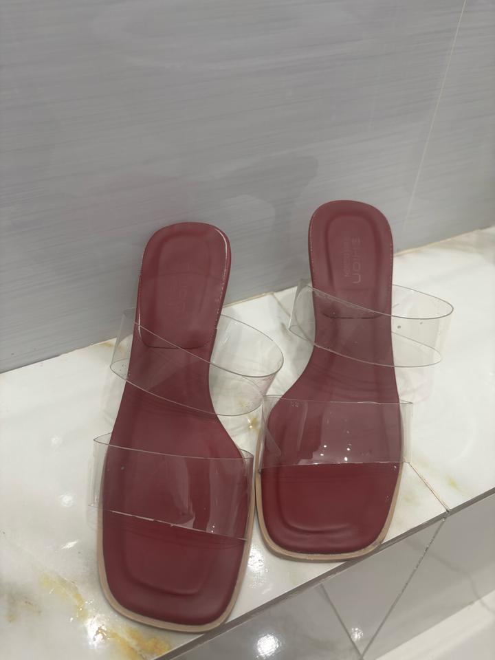 Zara Босоножки с прозрачными ремешками