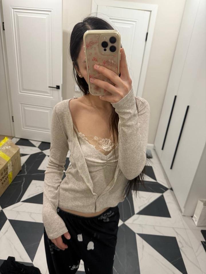 Zara Женский трикотажный кардиган