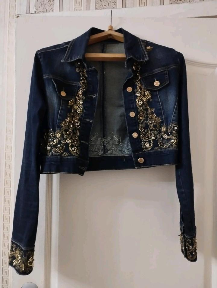 by zerga Продам джинсовку короткая
