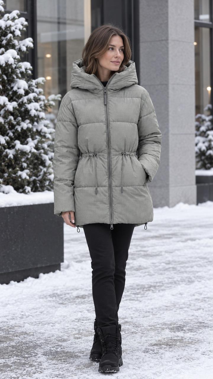 Пуховик LIME