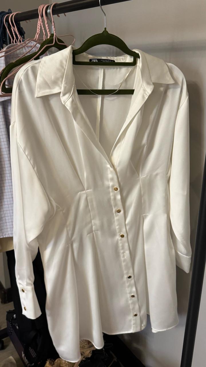 Платье-рубашка ZARA