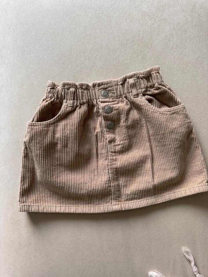 Вельветовая юбка Zara