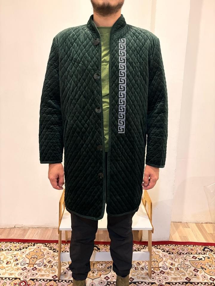 Стеганое пальто
