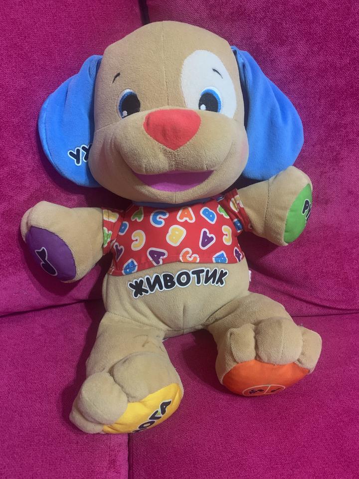 Fisher-Price Интерактивная плюшевая собачка Fisher Price