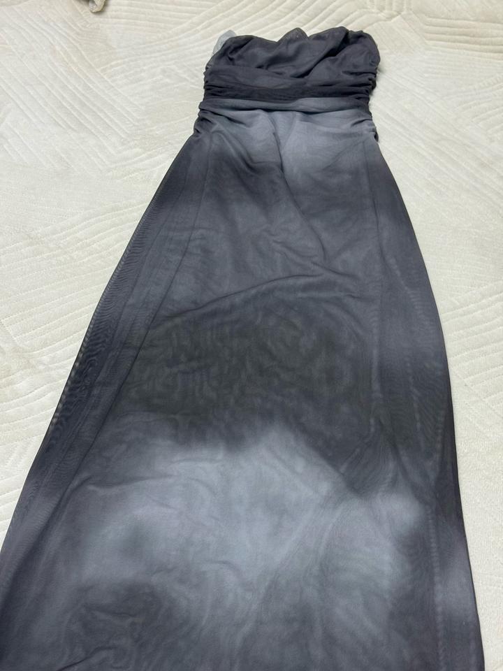 Zara Платье с драпировкой и градиентом