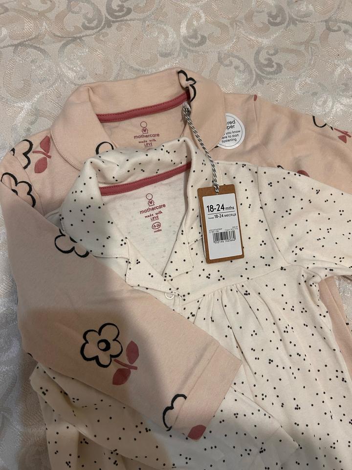 Пижамы Mothercare для девочки 18-24 мес