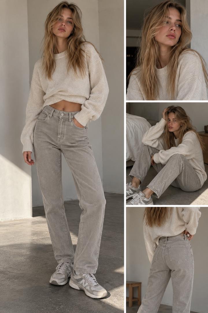 Pull & Bear Вельветовые брюки Pull&Bear