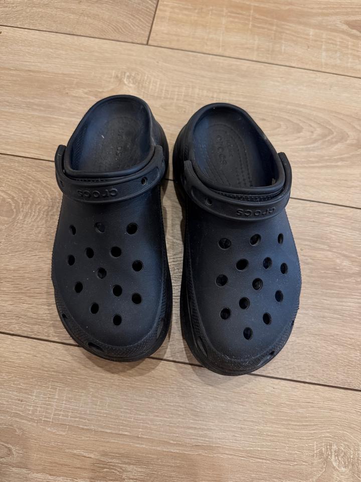 Crocs сабо на платформе