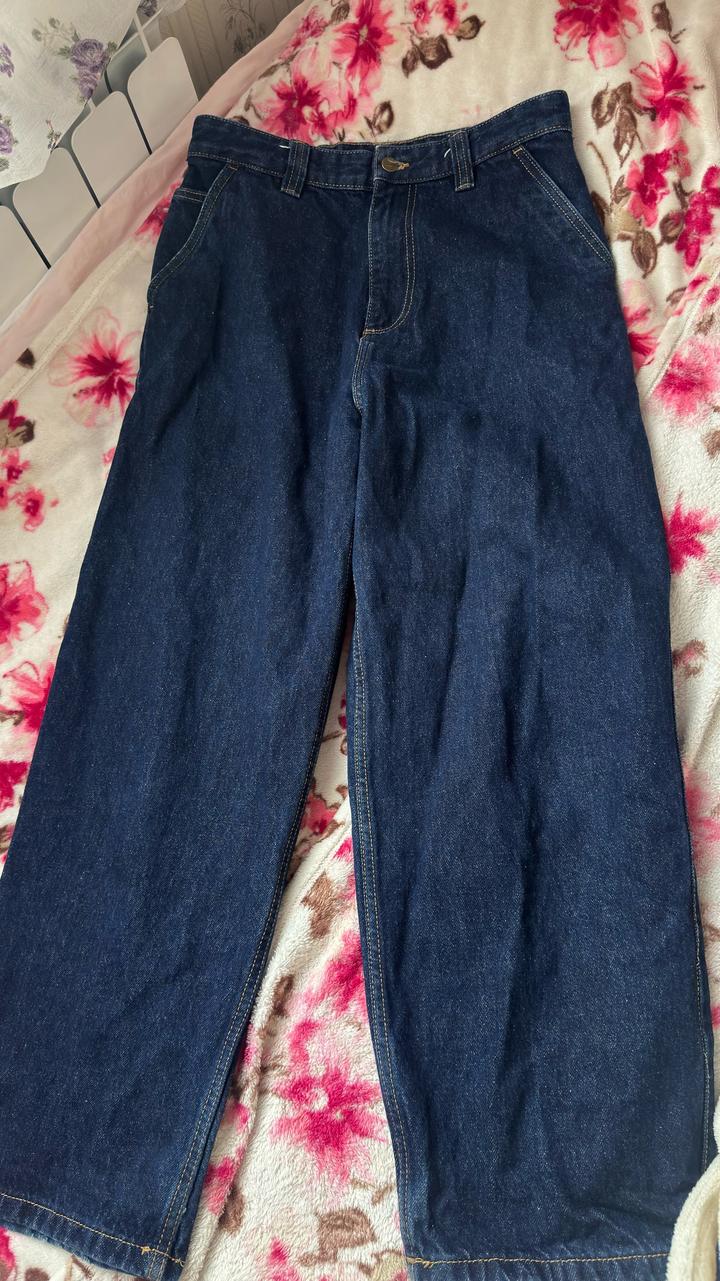 Pull & Bear Джинсы темно синие