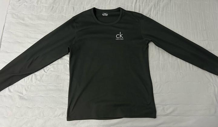 Лонгслив Calvin Klein XXL черный