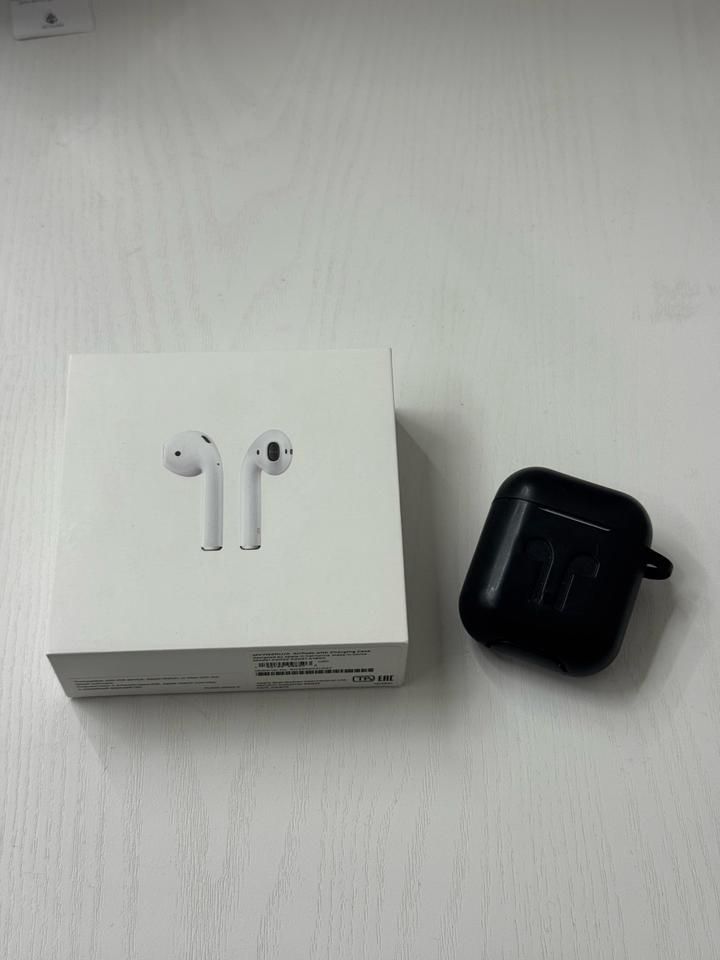 💯 Оригинал беспроводные наушники Apple AirPods White(2nd Generation) Model A2032