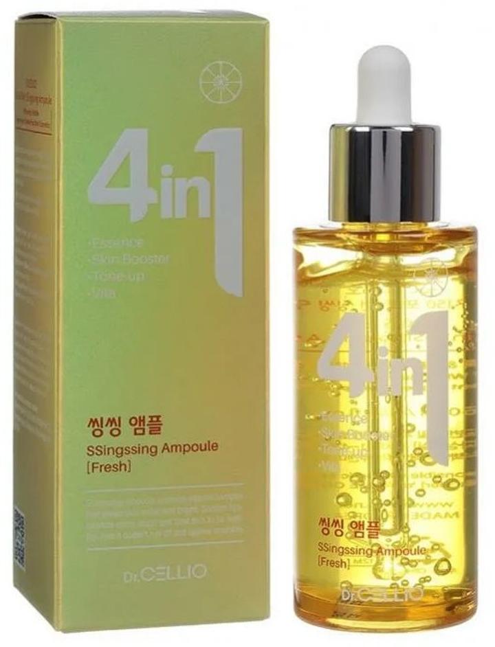 Dr. Cellio Сыворотка для лица витаминная «G50 4 In 1 Ssingssing Ampoule Fresh»